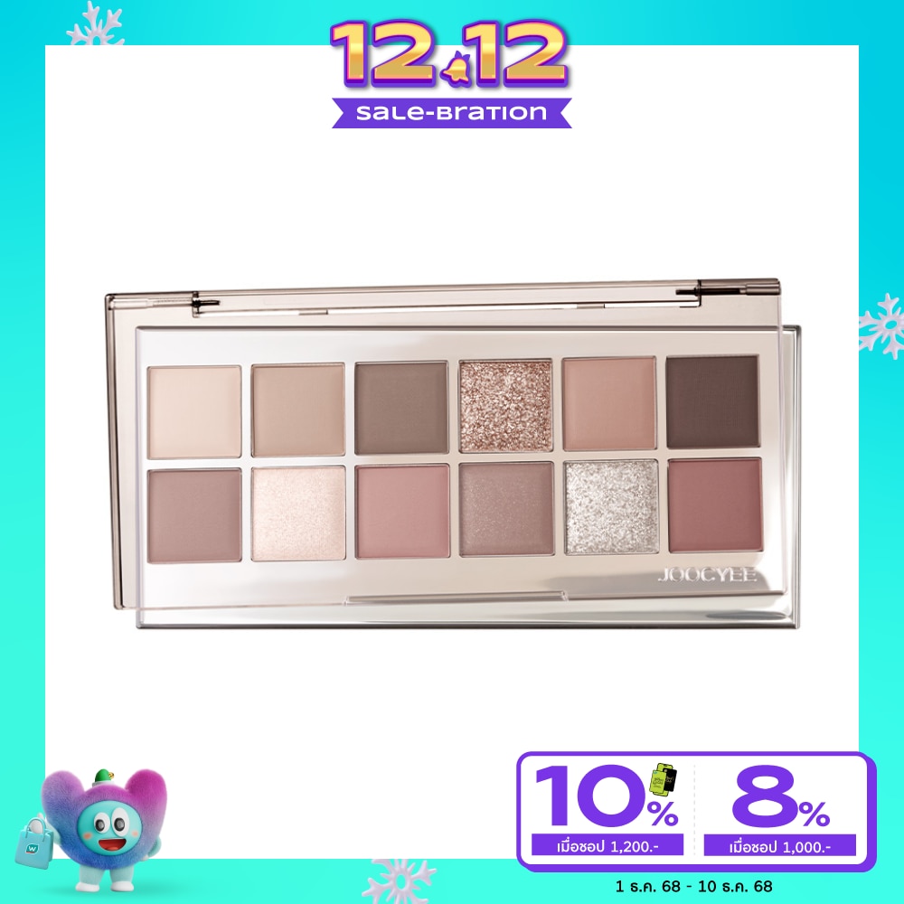 Joocyee #Joocyee 12 Shades Eyeshadow 14g 01