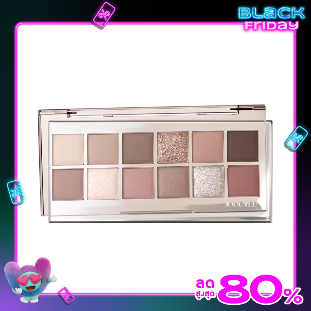 Joocyee #Joocyee 12 Shades Eyeshadow 14g 01