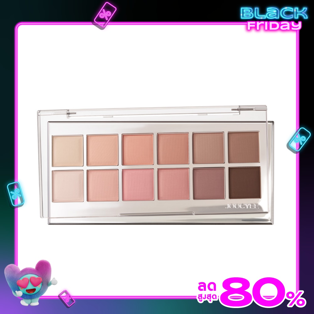 จูซซีย์ 12 เชดส์ อายแชโดว์ พาเลตต์ 14ก. 02 พิงค์ เมลอน