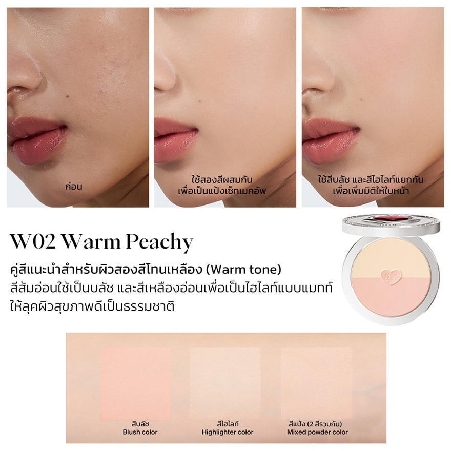 จูซซีย์ มัลติ-ยูส คอมแพ็ค ดูโอ้ 9ก. W02