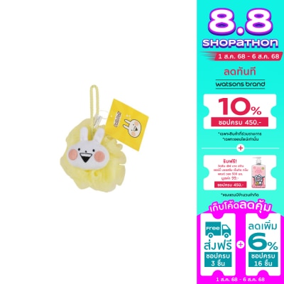 Watsons Watsons Usagyuuun Bath Puff 1pcs. This items could not be specified pattern , color o