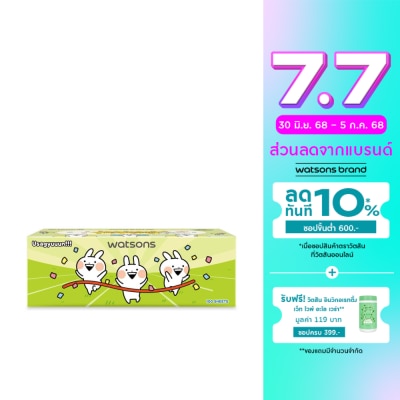WATSONS วัตสัน กระดาษทิชชูกล่อง (Usagyuuu) หนา3ชั้น x 100แผ่น.ขอสงวนสิทธิ์ในการเลือกลายสินค้า
