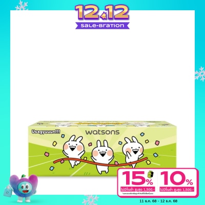 WATSONS วัตสัน กระดาษทิชชูกล่อง (Usagyuuu) หนา3ชั้น x 100แผ่น.ขอสงวนสิทธิ์ในการเลือกลายสินค้า