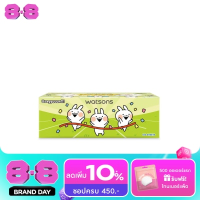 Watsons - Watsons Velvety Soft Box Tissues (Usagyuuun) 3ply x 100sheets. This items could not image