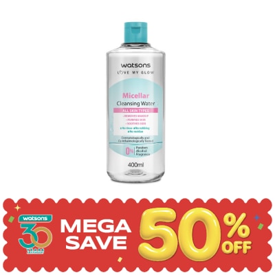Watsons - Watsons Micellar Cleansing Water 400 ml. image
