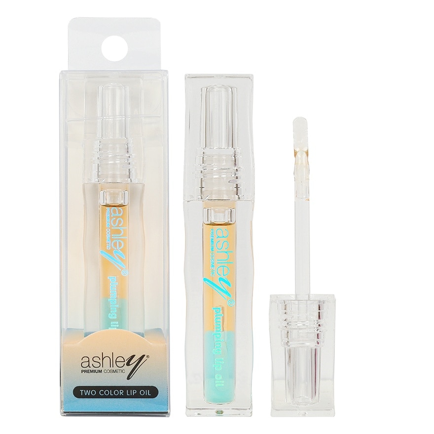 Ashley Two Color Lip Oil 2.6g. 01 Blue