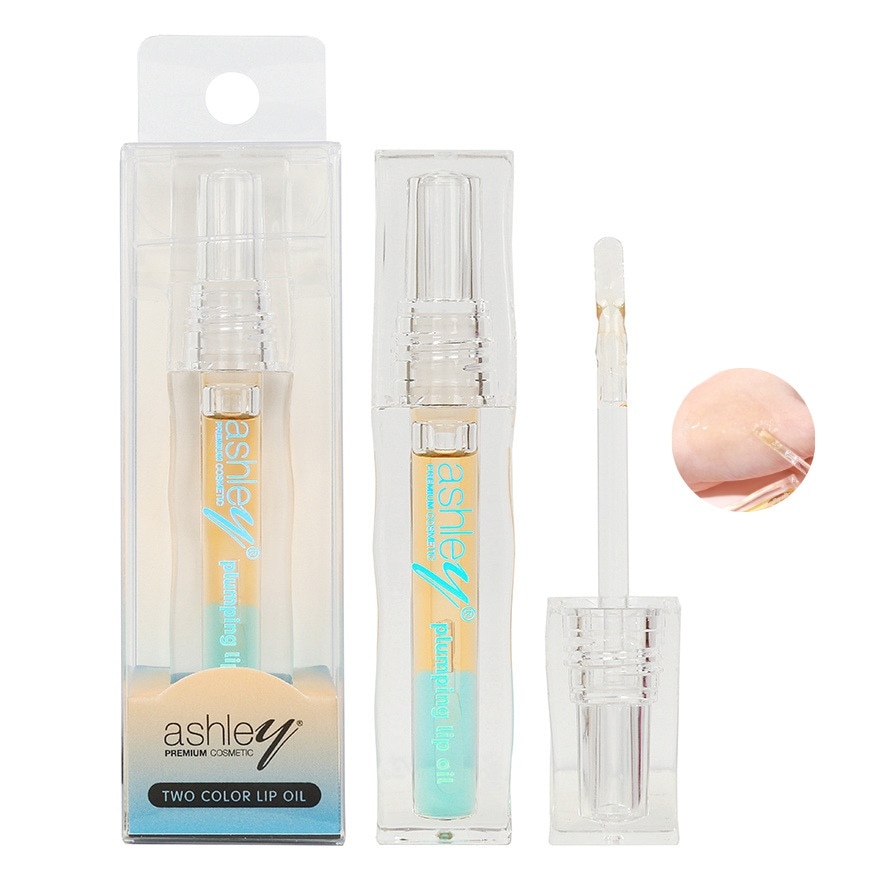 Ashley Two Color Lip Oil 2.6g. 01 Blue