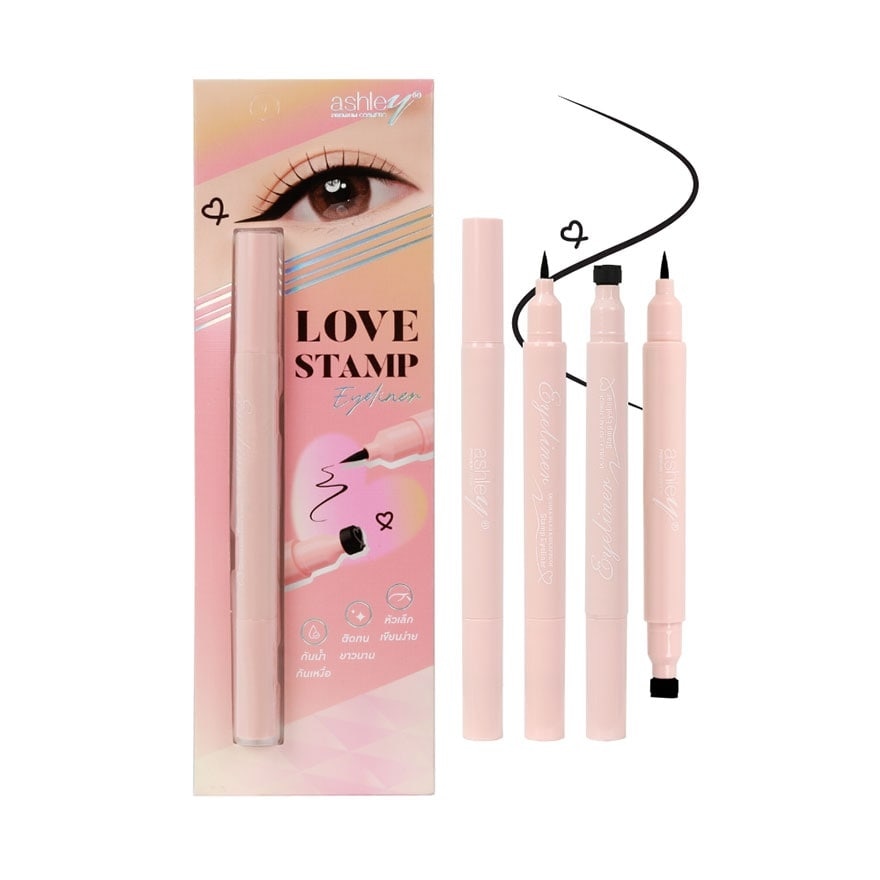 Ashley Ashley Love Stamp Eyeliner 1.5g. Black