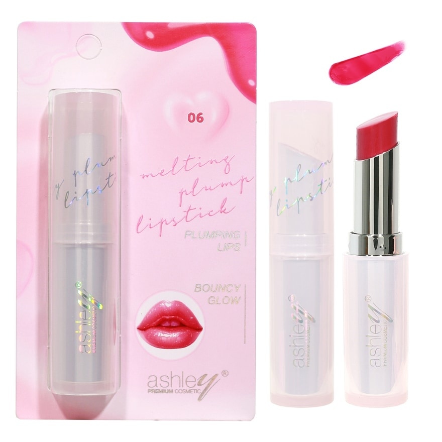 Ashley Melting Plump Lipstick 3.1g. 06 Midnight Date