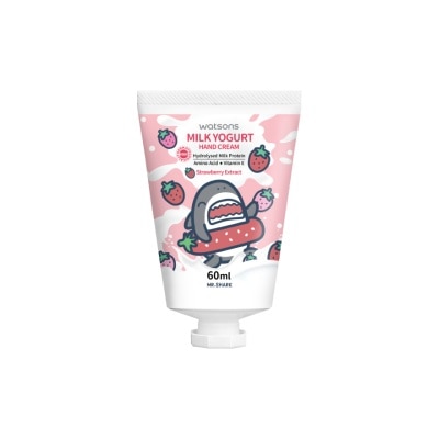 Watsons Watsons Milk Yogurt Hand Cream Strawberry Extract 60ml.(Mr.Shark)