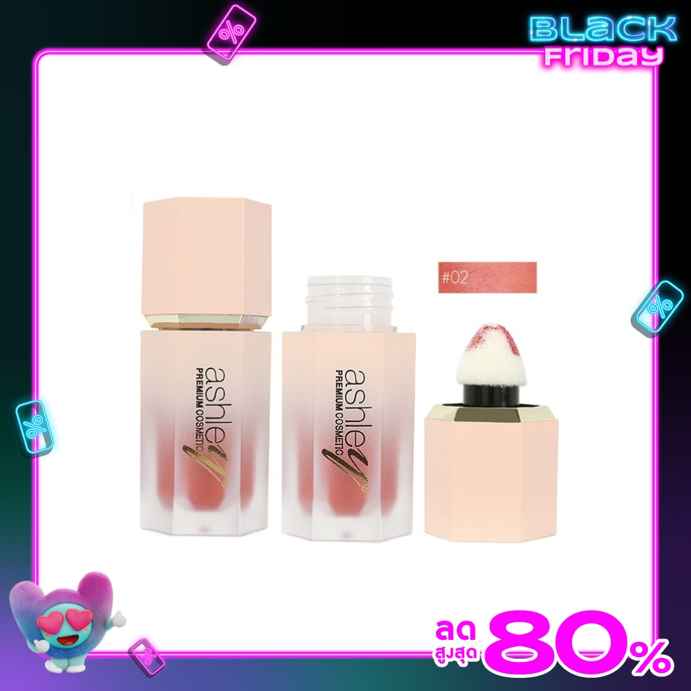 แอชลี่ย์ ลิควิด บลัช 5.5ก. 02 แอปริคอต