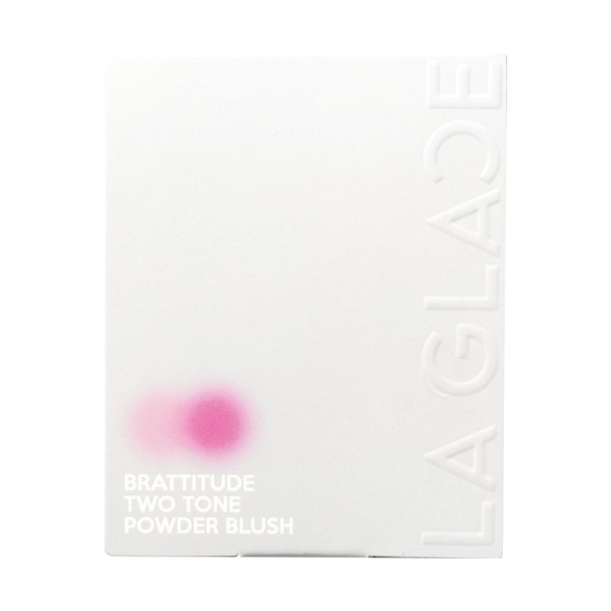 La Glace Brattitude Two Tone Powder Blush 4g. 03 Baebiedoll Brat
