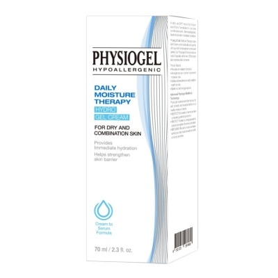 Physiogel ฟิสิโอเจล เดลี่ มอยซ์เจอร์ เทอราพี ไฮโดร เจล ครีม 70 มล. สำหรับผิวผสมถึงผิวมัน
