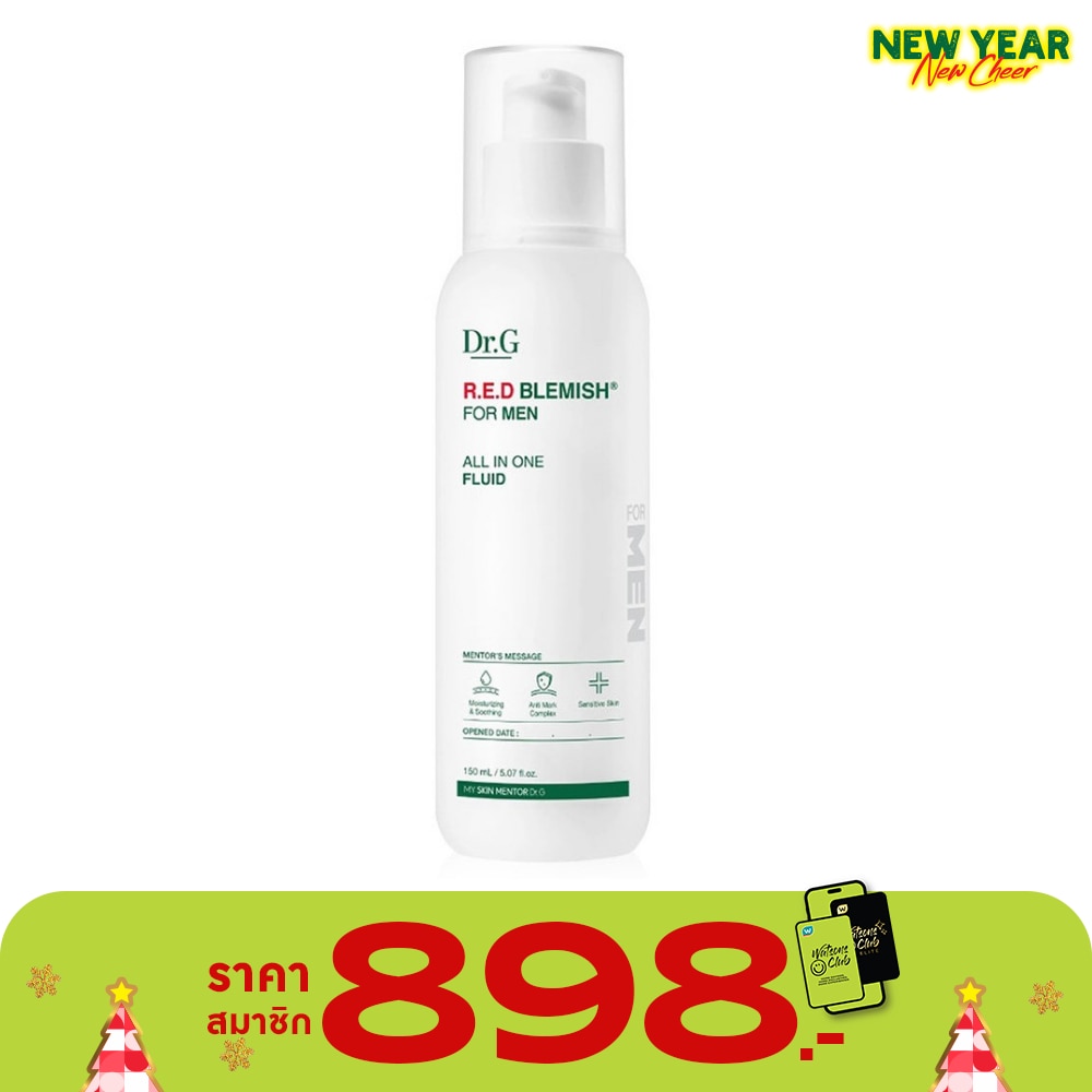 Dr.G R.E.D Blemish for Men All-in-One Fluid 150 ml.