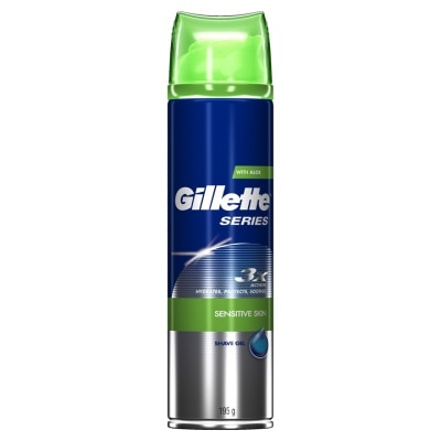 Gillette Gillette Series Sensitive Skin Shave Gel With Aloe 195 G.