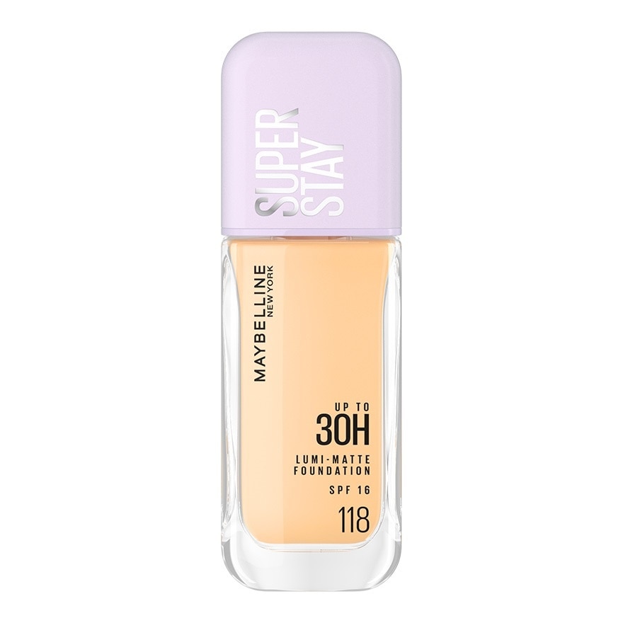 Maybelline Superstay Lumi Matte Foundation 35g. 118