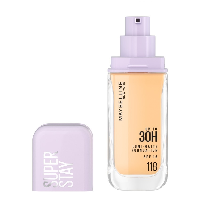 Maybelline Superstay Lumi Matte Foundation 35g. 118