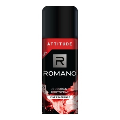Romano Romano Body Spray Attitude 150 Ml. สเปรย์ ลดเหงื่อ ระงับกลิ่นกาย