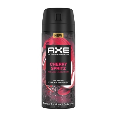 Axe Axe Deodorant Body Spray Cherry Spritz Premium 135 Ml. สเปรย์ ลดเหงื่อระงับกลิ่นกาย