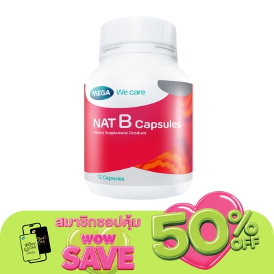Mega - MEGA We care NAT B 12 Capsules