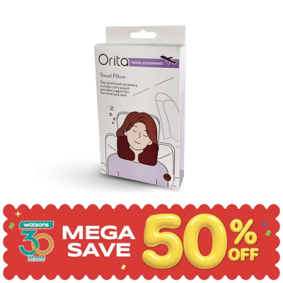 Orita - โอริต้า หมอนรองคอ สำหรับเดินทาง1ชิ้น.สินค้านี้ไม่สามารถเลือกสีในขั้นตอนการสั่งซื้อได้ image