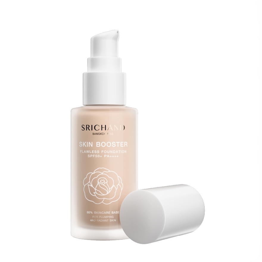 ศรีจันทร์ สกิน บูสเตอร์ ฟลอเลส ฟาวน์เดชั่น SPF50+ PA++++ 30มล. P05 แฟร์
