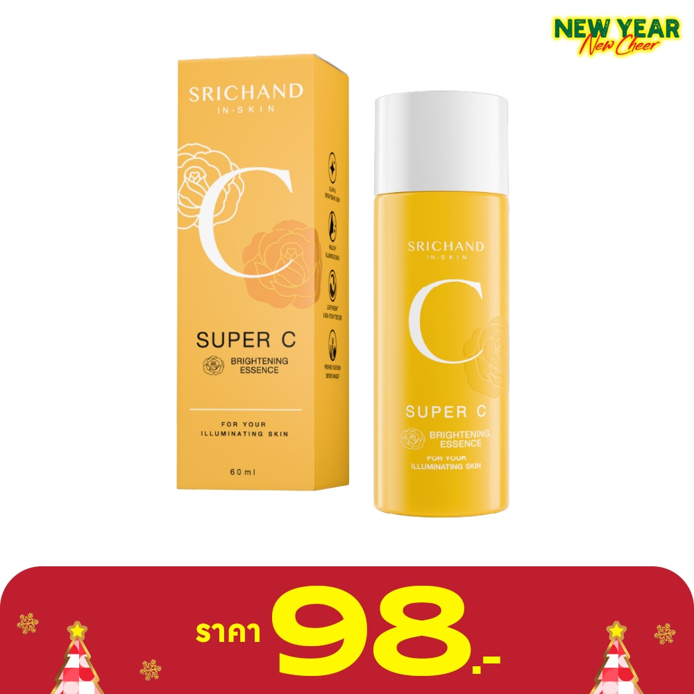 Srichand Super C Brightening Essence 60ml.