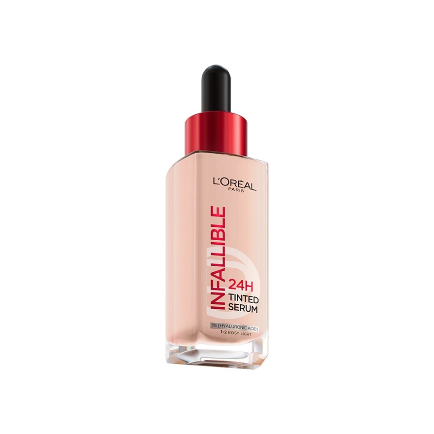 L'Oreal Paris Infallible 24H Tinted Serum 30ml. 1-2 Rosy Light