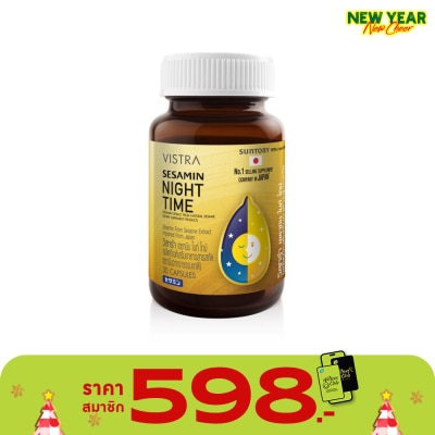 Vistra Vistra Sesamin Night Time 30 Capsules