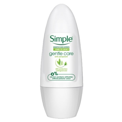 Simple Simple Roll On Kind To Skin Gentle Care Anti-Perspirant 45 Ml.