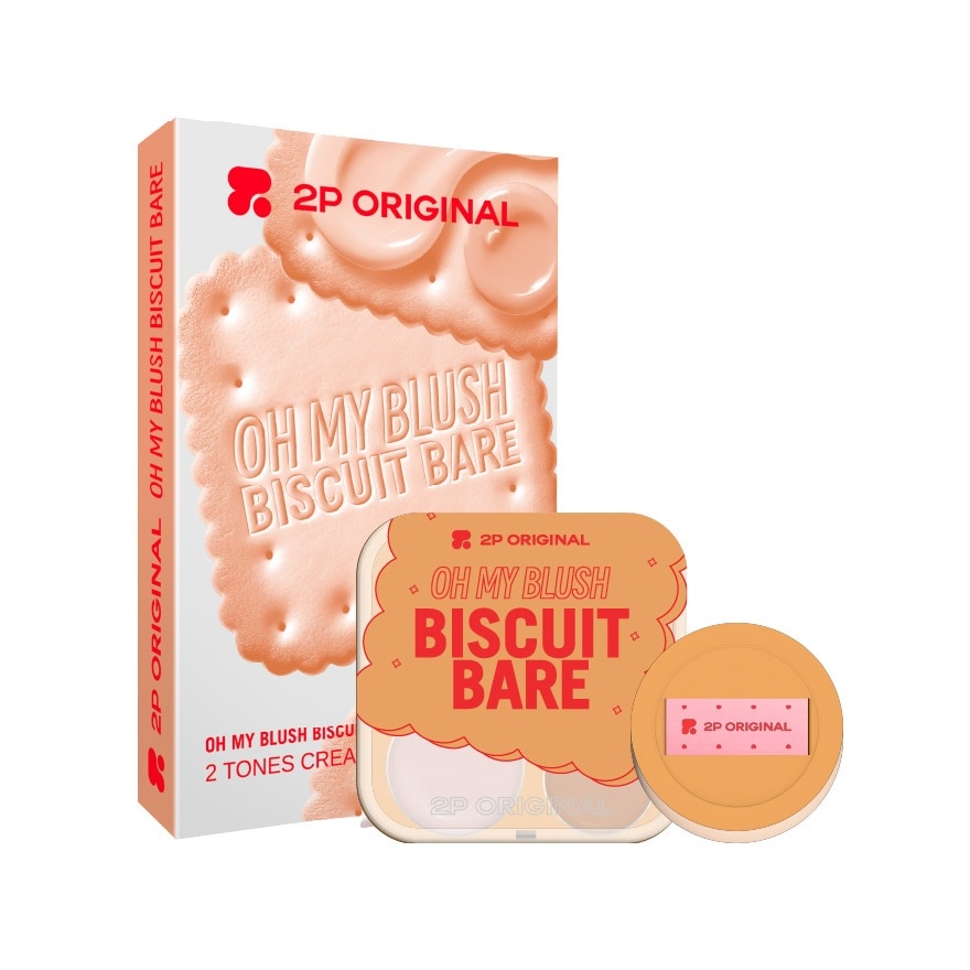 2P Original Oh My Blush Biscuit Bare 5.2g. 05 Biscoff Muddy