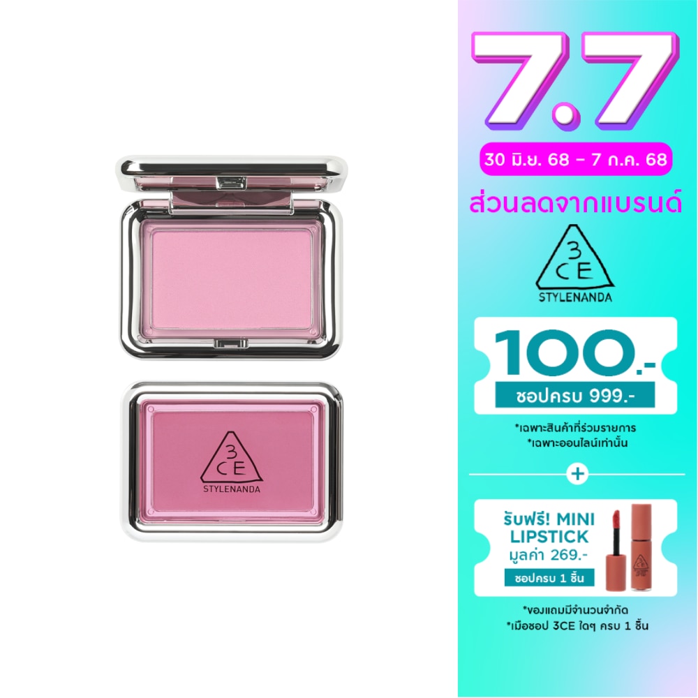 3CE New Take Face Blusher 4.5g. Youth Pink