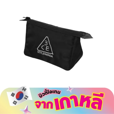 3CE - ทรีซีอี เพาช์ แบล็ก 1ชิ้น