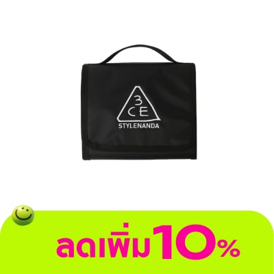 3CE - 3CE Wash Bag Small Black 1pcs.
