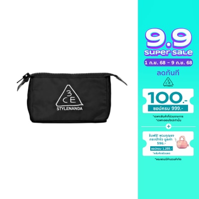 3CE 3CE Pouch Small Black 1pcs.