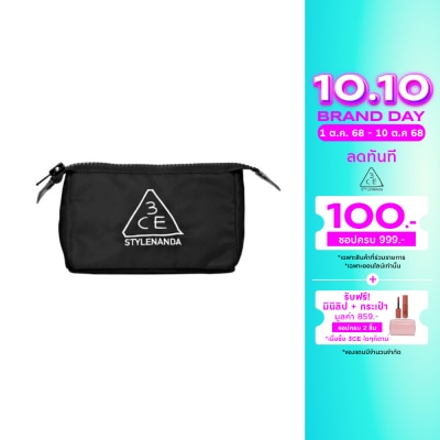 3CE 3CE Pouch Small Black 1pcs.