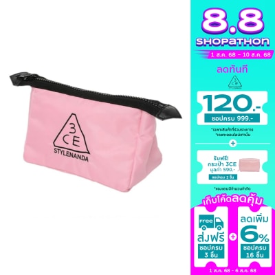 3CE 3CE Pouch Small Pink Rumour 1pcs.