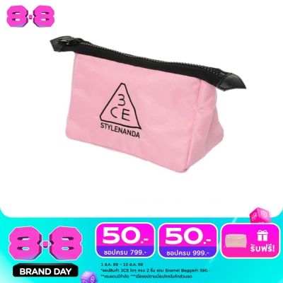 3CE - 3CE Pouch Small Pink Rumour 1pcs. image