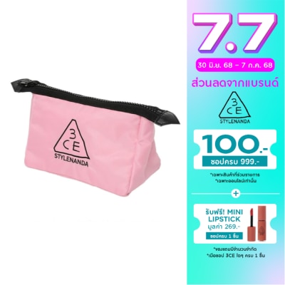 3CE 3CE Pouch Small Pink Rumour 1pcs.
