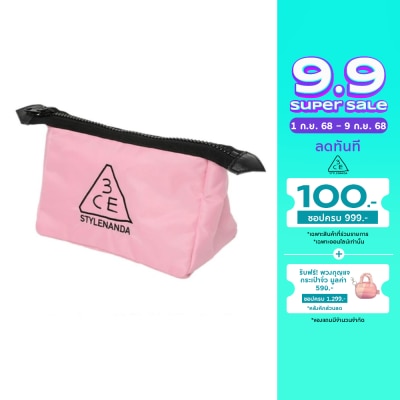 3CE 3CE Pouch Small Pink Rumour 1pcs.