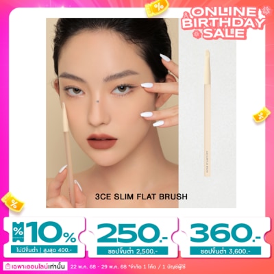 3CE ทรีซีอี สลิม แฟลต บรัช 1ชิ้น