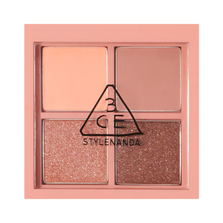 3CE Multi Eye Color Palette Mini 3.5g. Side By Side