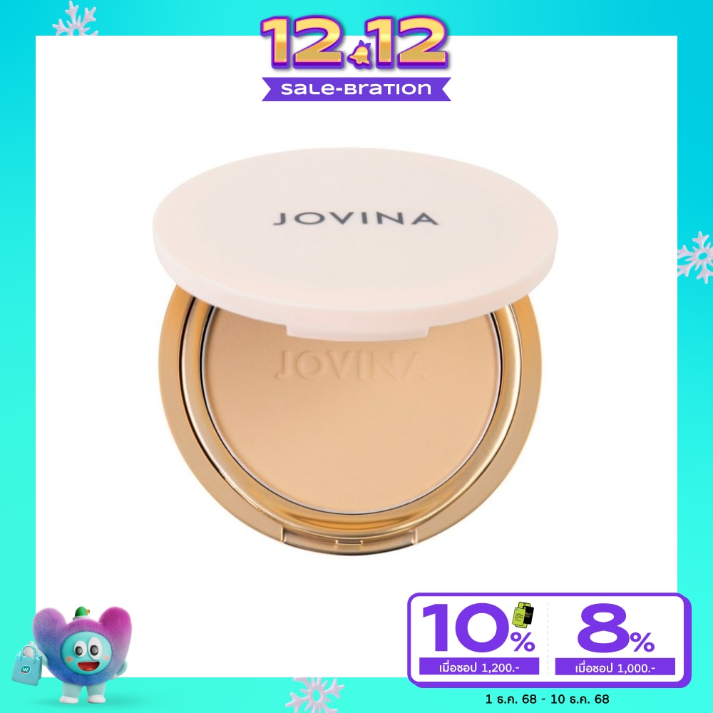 Jovina Smooth Skin Foundation Powder SPF 30 PA+++ 10g. 03 Medium