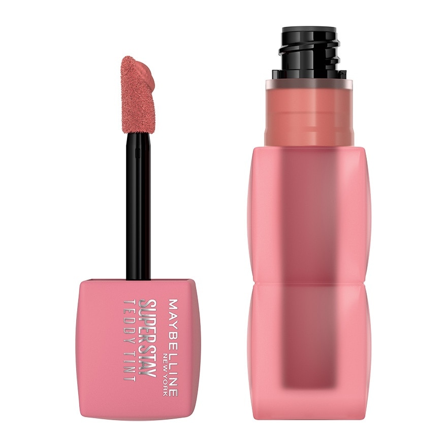 Maybelline เมย์เบลลีน นิวยอร์ก ซุปเปอร์สเตย์ เท็ดดี้ ทินท์ 5ก. 90 ริบบิ้น ไทด์