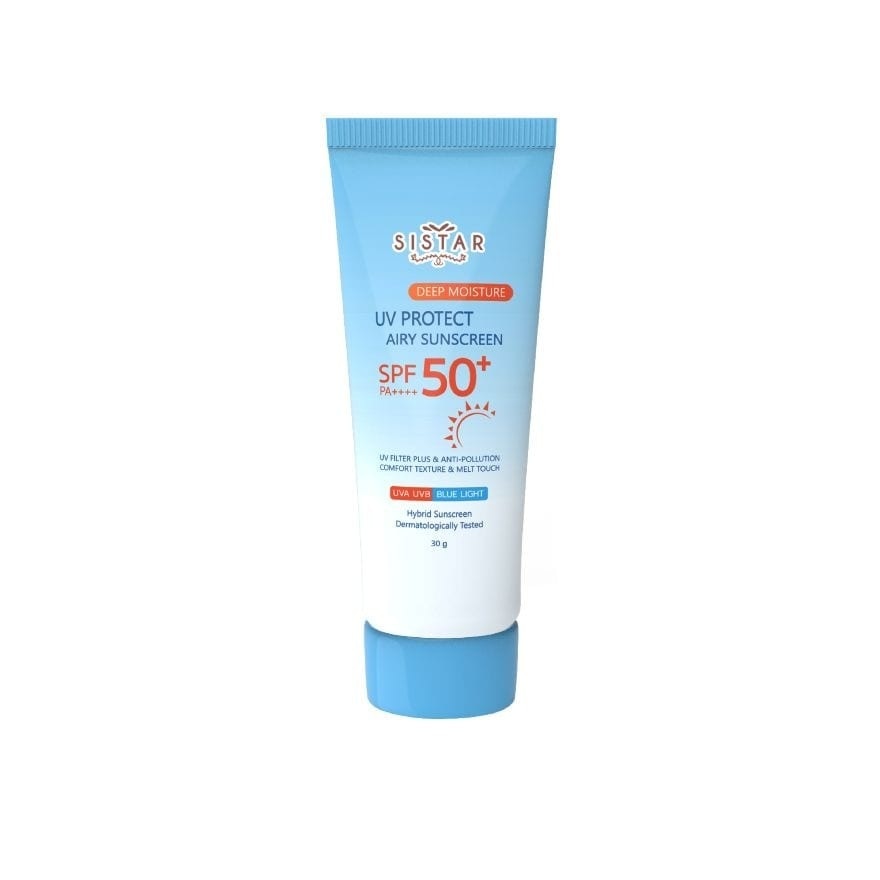 ซิสต้าร์ ดีพ มอยส์เจอร์ ยูวี โพรเทค แอรี่ ซันสกรีน SPF50+ PA++++ 30ก.