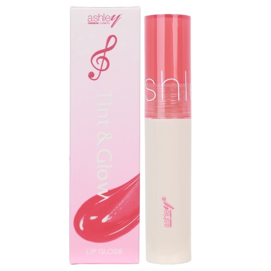 Ashley Tint  Glow Lip Gloss 2g. 02 Pop Pink