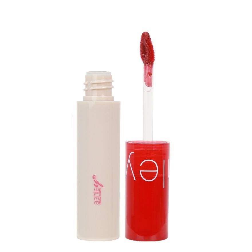 Ashley Tint  Glow Lip Gloss 2g. 06 Classic Red