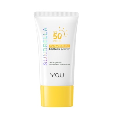 You วาย.โอ.ยู ซันเบรลล่า 2 ไนอะซินาไมด์ ไบรท์เทนนิ่ง ซันสกรีน SPF50+ PA++++ 30มล.