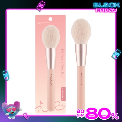 Meilinda เมลินดา บัลเลริน่า เบสิก บรัช 1ชิ้น 01 พาวเดอร์ เซตติ้ง บรัช