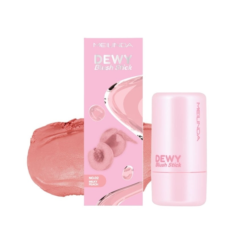 Meilinda Meilinda Dewy Blush Stick 6g. 02 Milky Peach